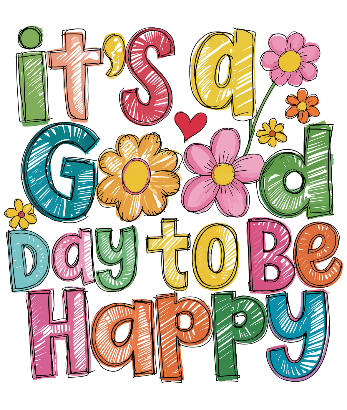 It’s a good day to be happy print
