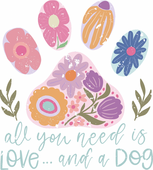 All you need is love and a dog print
