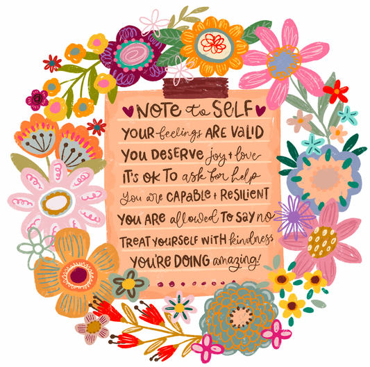 Note to self print